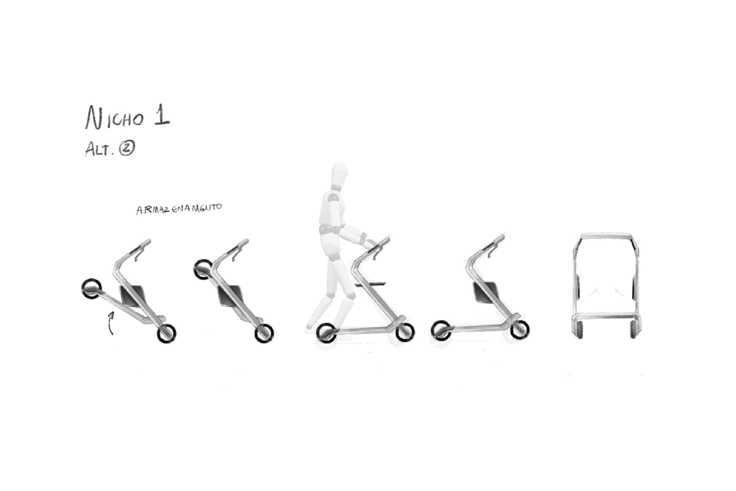 Sketches equipamento de reabilitação