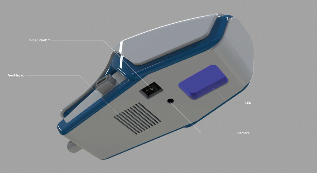 Imagem do leitor de bits para RInove, criado por Solúvel Design